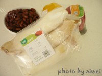 家常杏鲍菇炒红腰豆做法图解1)