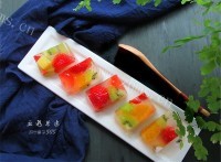 魅力彩色果冻做法图解6)