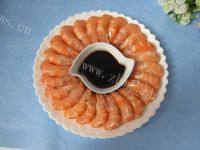 绿色食物白灼虾