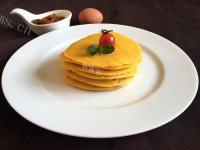 好吃的奶香玉米面饼做法图解5)