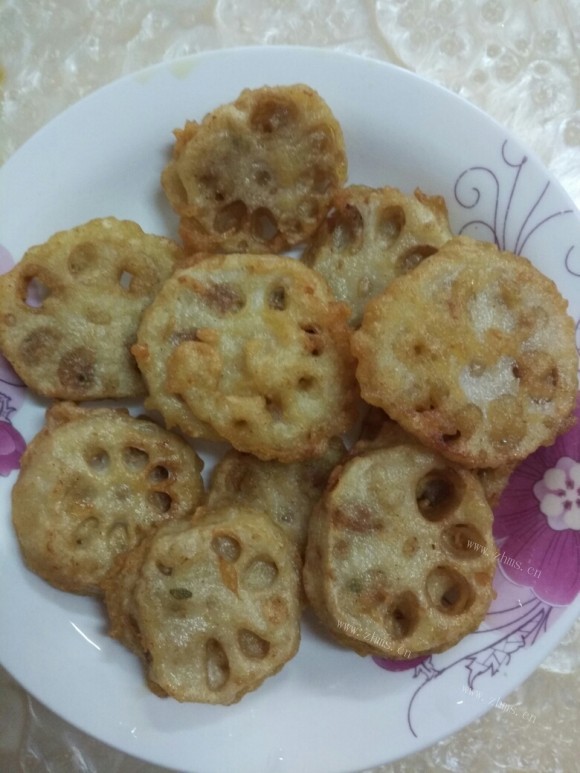 唇齿留香的炸藕盒