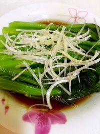 懒人菜白灼菜心做法图解12)