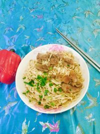 家常肉片炒面做法图解17)