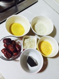 营养的砂锅红糖三米粥做法图解1)