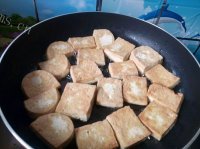 珍馐美味的煎豆腐做法图解5)