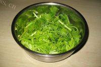 家常菜雪菜炒肉丝做法图解2)
