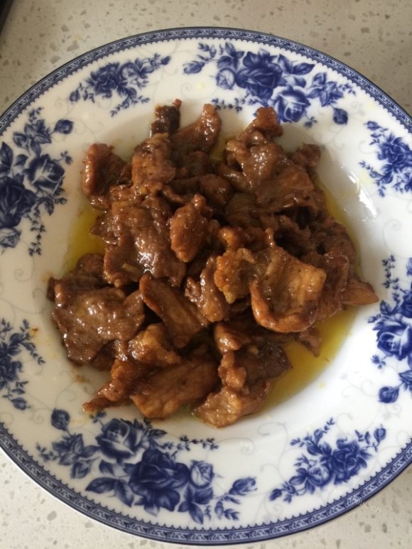 家庭版黑胡椒炒肉