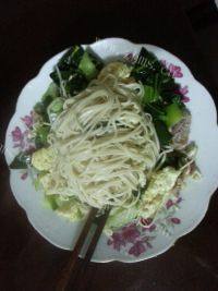 青菜面自制