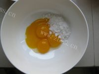 自制紫薯戚风蛋糕做法图解3)