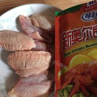 美味佳肴般的奥尔良烤翅做法图解2)