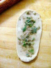 椒盐油酥烧饼做法图解16)