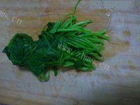 家常菜菠菜拌粉条做法图解3)