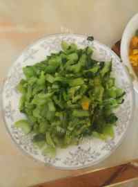 家常菜清炒芥菜