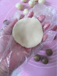 家常板栗馅儿冰皮月饼做法图解14)