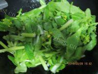 家常菜清炒白菜苔做法图解3)