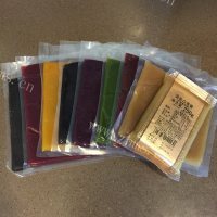 香甜的彩色桃山皮月饼做法图解1)