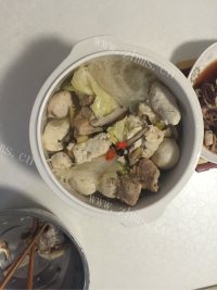 简单版超简单豆腐丸子炖菜做法图解9)