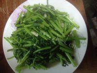 家常菜蒜泥茼蒿