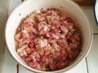 家常菜青椒塞肉做法图解2)