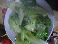软嫩的清炒生菜