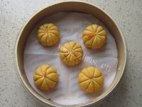 自制糯米南瓜饼做法图解7)