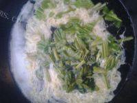 自制菠菜蛋花汤做法图解7)