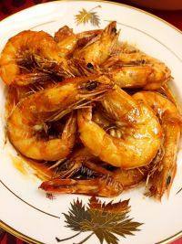 美味的油焖大虾