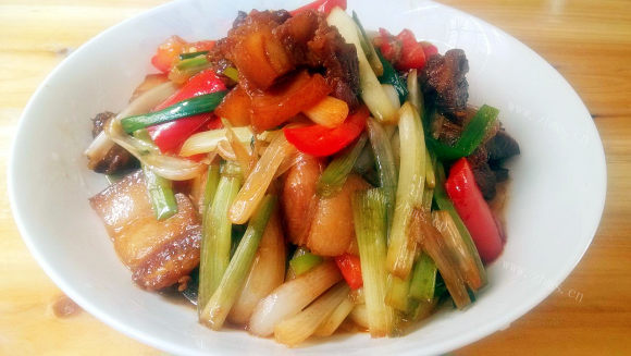 荞菜炒肉
