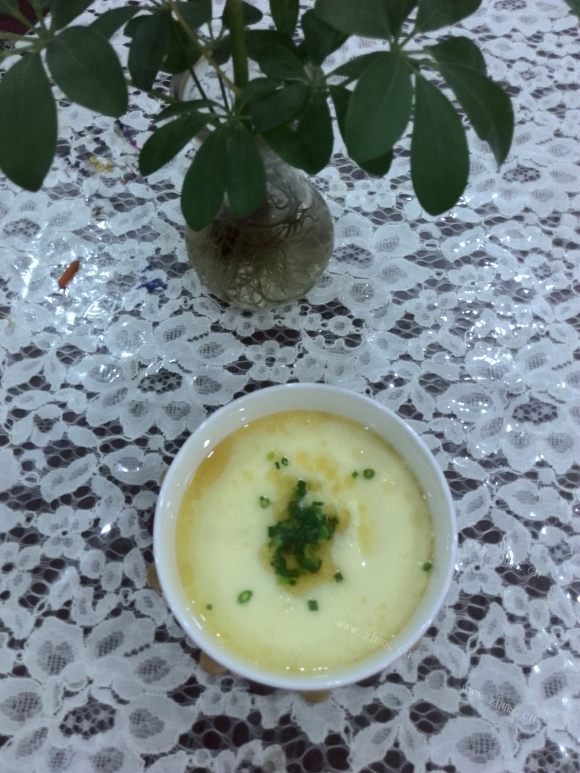 热腾腾的炖蛋