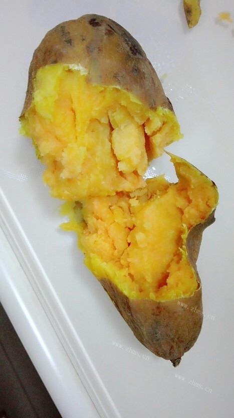 色香味浓的微波炉烤地瓜