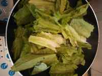 家常菜蒜蓉油麦菜做法图解4)