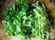 香芹鲜蘑豆糕做法图解3)