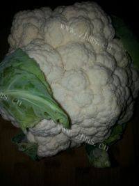 家常素炒菜花做法图解1)