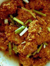 家常菜南瓜蒸排骨