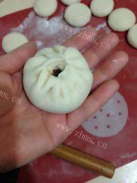 健康美食之豆沙包做法图解6)