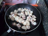 家常菜白萝卜红烧肉做法图解5)