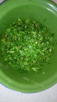 好吃的鸡毛菜肉包做法图解3)