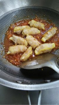 下饭的茄汁排骨（土豆里脊）做法图解16)