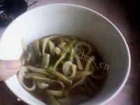 家常豆角炝锅面