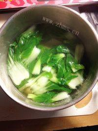 家常菜白灼青菜做法图解4)