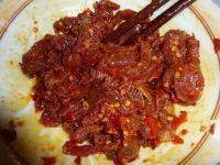 味道不错的芦笋炒牛肉做法图解5)