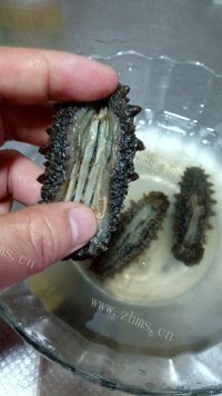 鲜美的发制半干海参做法图解4)