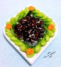 美味的香菇扒菜胆做法图解19)