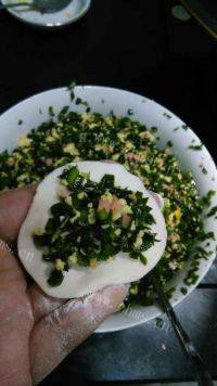 自己做的韭菜鸡蛋饺子做法图解11)