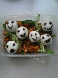 鸡肉便当做法图解5)