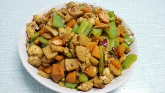 香炒鸡丁