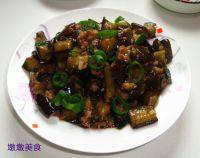 家常菜肉末烧茄子