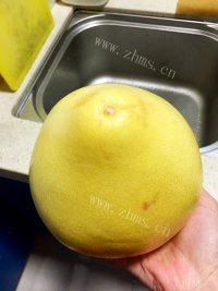 自制柚子皮糖做法图解1)