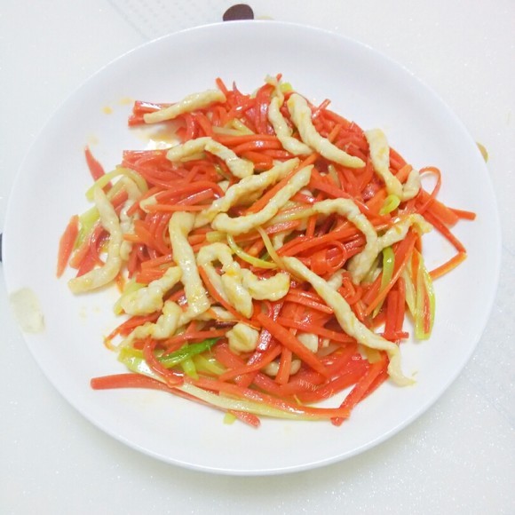 胡萝卜肉丝
