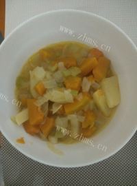 美味的南瓜浓汤做法图解6)